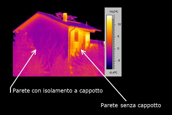 Termografia infrarossi cappotto termico casa2